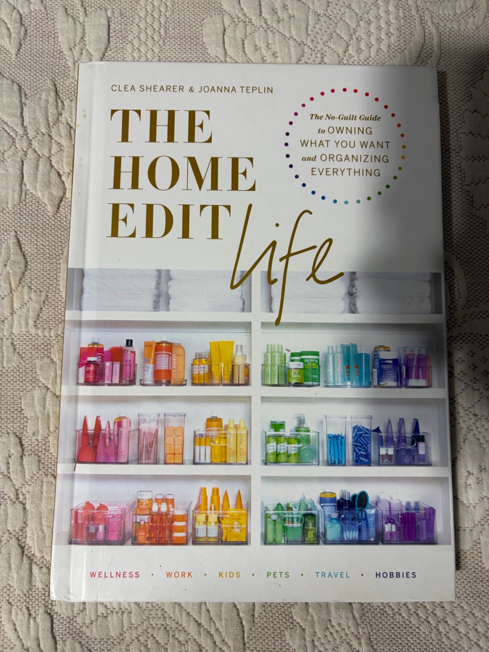 NEW The Home Edit Life - White & Multicolor Organizer Guide gifts iconic colorfu